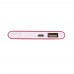 Xiaomi 9.9mm Ultra-Slim Portable 5000mAh Power Bank - Hot Pink